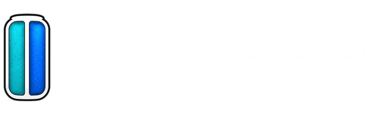 Double Fresh  -  one can, two moments, always fresh