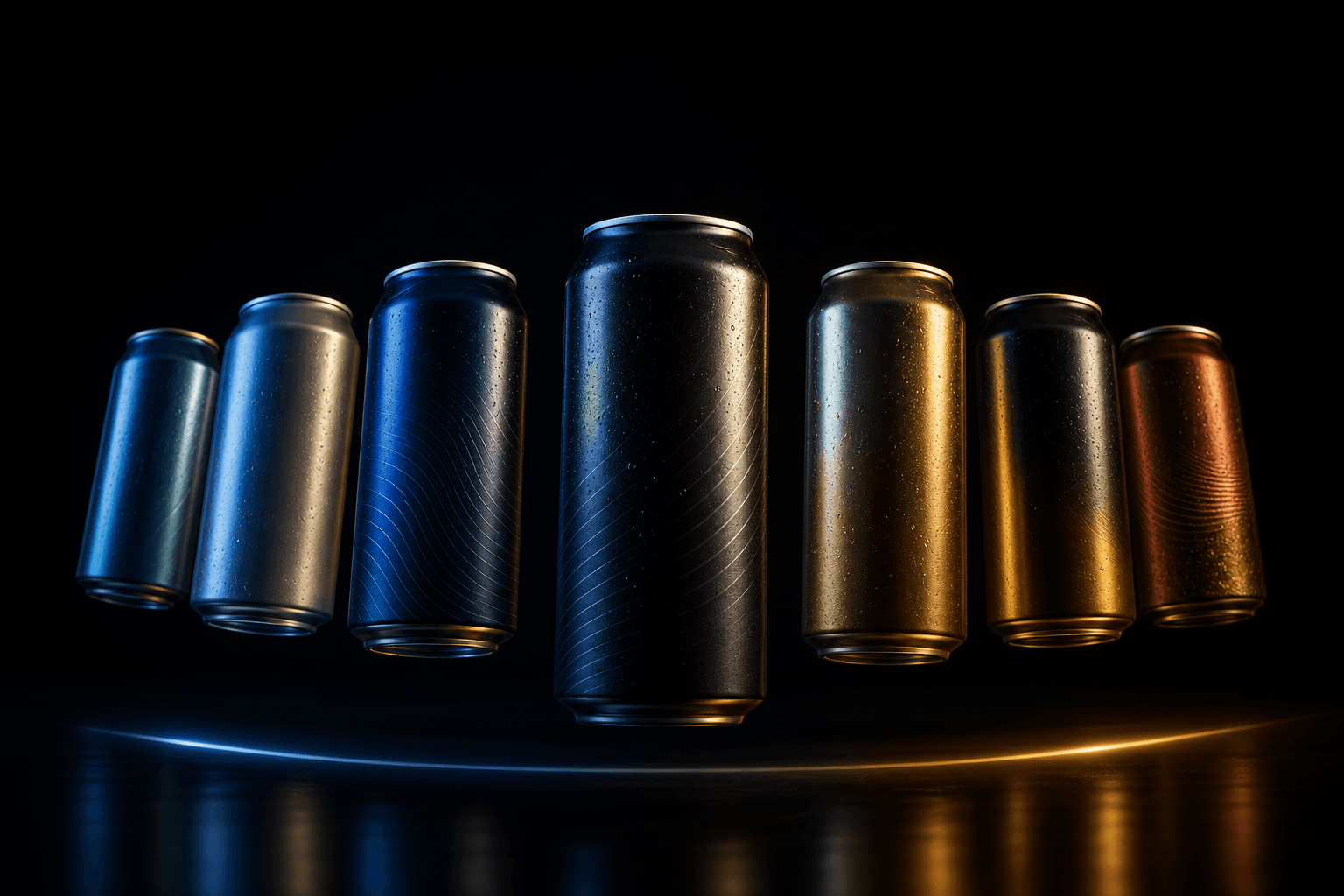 Commercial platform visual-portfolio of premium dual-chamber formats for brand licensing