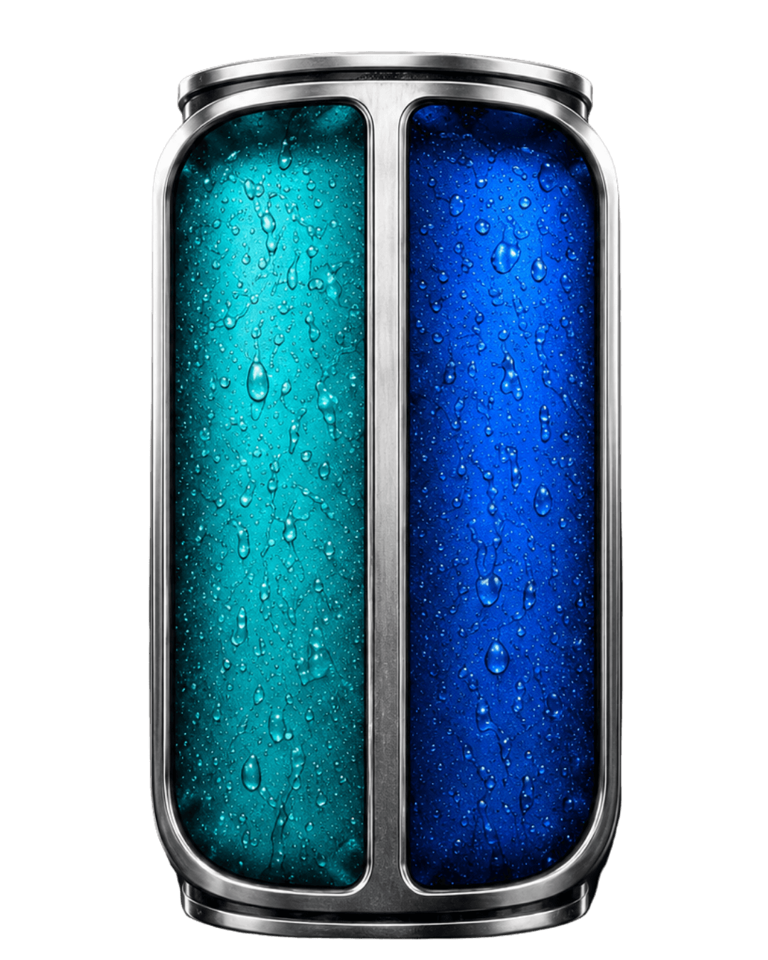 Invented Scarlet Reserve limited edition dual-chamber can in metallic red and gold